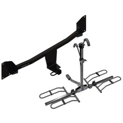 Trailer Tow Hitch For 20-22 Volkswagen Passat 1-1/4" Towing Receiver Platform Style 2 Bike Rack Trailer Tow Hitch For 20-22 Volkswagen Passat 1-1/4" Towing Receiver Platform Style 2 Bike Rack