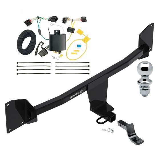 Custom Fit Trailer Hitch Draw-Bar w/ Pin/Clip Wiring Harness (Plug & Play) 1-7/8"Chrome Ball Installation Hardware Installation Instructions 249940 118721 63810 Draw-Tite Trailer Tow Hitch 20-22 Volkswagen Passat without LED Taillights Complete Trailer Tow Hitch For 20-22 Volkswagen Passat without LED Taillights Complete Package w/ Wiring Draw Bar and 1-7/8" Ball