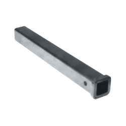 Trailer Hitch Fabrication Part 24" Combo Bar w/Forged Collar 2" Sq. ID Tow Receiver Unpainted Trailer Hitch Fabrication Part 24" Combo Bar w/Forged Collar 2" Sq. ID Tow Receiver Unpainted