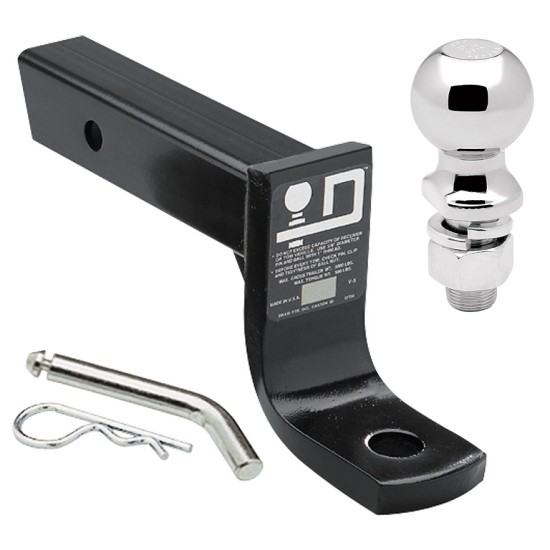 2953 63847 Draw-Tite Class 3 Ball-mount Combo 4" Drop and 2-5/16" Trailer Hitch Ball fits 2" Receiver Class 3 Ball-mount Combo w/ 4" Drop and 2-5/16" Trailer Hitch Ball fits 2" Receiver