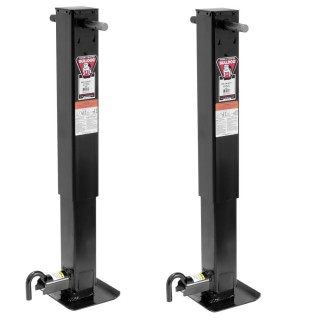 182815 182815 CS730300 1824200100 Bulldog Bulldog 2x 12K Jacks Dual Landing Gear Electric Motor Kit Cross Shaft Pipe Combo Drop Leg Spring Return Powered Drive- 26" Lift Bulldog 2x 12K Jacks Dual Landing Gear & Electric Motor Kit w/ Cross Shaft Pipe Combo Drop Leg w/ Spring Return Powered Drive- 26" Lift
