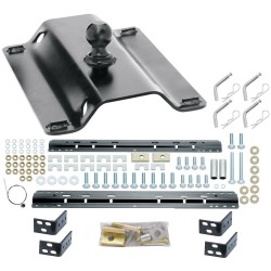 Reese 25K Gooseneck Trailer Hitch w/ Rails For 2007-2021 Toyota Tundra Base Rail Kit Brackets and Hardware Heavy Duty Reese 25K Gooseneck Trailer Hitch w/ Rails For 2007-2021 Toyota Tundra Base Rail Kit Brackets and Hardware Heavy Duty