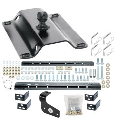 Reese 25K Gooseneck Trailer Hitch w/ Rails For 2015-2020 Ford F-150 Base Rail Kit Brackets and Hardware Heavy Duty