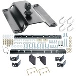 Reese 25K Gooseneck Trailer Hitch w/ Rails For 2013-2024 RAM 3500  Base Rail Kit Brackets and Hardware Heavy Duty