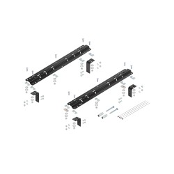 Universal Base Rail Kit for Gooseneck & Fifth 5th Wheel Trailer Hitches by Reese Universal Base Rail Kit for Gooseneck & Fifth 5th Wheel Trailer Hitches by Reese