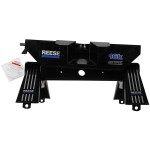 Reese Quick Install Rail Kit and 16K Dual Jaw 5th Wheel Hitch For 99-19 Silverado Sierra 1500 99-10 2500 3500 Custom Fit No Drill Base Rails For 5th Wheel and Trailer Fifth