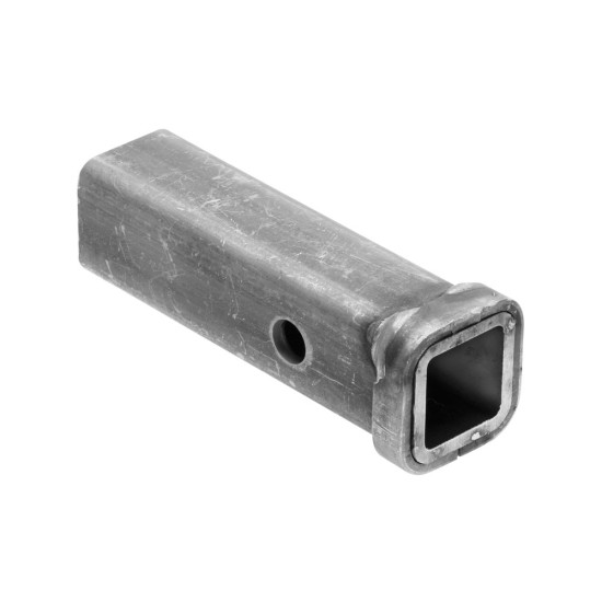 3006 Draw-Tite Trailer Hitch Receiver Fabrication Part 1-1/4 inch Receiver 6 inch Length Unpainted Trailer Hitch Fabrication Part 6" Combo Bar w/Forged Collar 1-1/4" Sq. ID Tow Receiver Unpainted