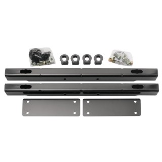 Reese Elite Rails 26.5K 5th Wheel Hitch for 02-12  Dodge Ram 1500 2500 3500 Except Mega Cab with 7-Way Wiring Installation Kit Under-Bed for Fifth Wheel Trailer Hitch
