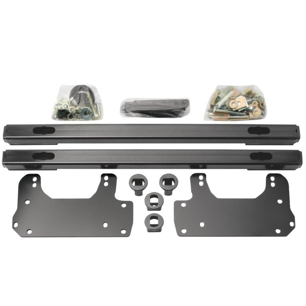 Reese Elite Rails 18K 5th Wheel Hitch for 02-13  Dodge Ram 1500 2500 3500 All Models with 7-Way Wiring Lube Plate Installation Kit Under-Bed for Fifth Wheel Trailer Hitch