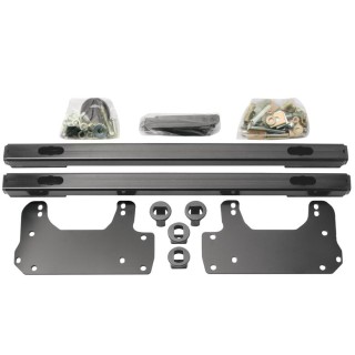 Reese Elite Rails 18K 5th Wheel Hitch for 02-13  Dodge Ram 1500 2500 3500 All Models with 7-Way Wiring Lube Plate Installation Kit Under-Bed for Fifth Wheel Trailer Hitch
