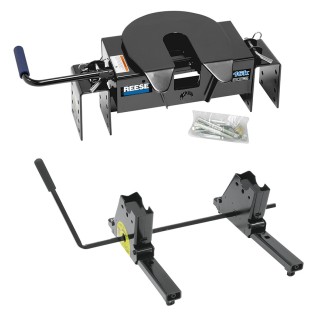 30099 30048 Reese Reese 15K Fifth Wheel Hitch Includes Slider Sliding 5th Wheel Hitch Fifth Wheel Trailer Reese 15K Fifth Wheel Hitch Includes Slider Sliding 5th Wheel Hitch For Fifth Wheel Trailer