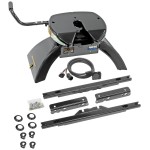 Elite Series Under Bed Fifth Wheel Rail KitCustom Fit Mounting Brackets Elite Series Fifth Wheel 26.5K (Pre-Assembled) 90 Degree Fifth Wheel Adapter Harness Installation Hardware Installation Instructions 30126 30871 Reese Reese Elite Rails 26.5K 5th Whe Reese Elite Rails 26.5K 5th Wheel Hitch for 11-16 Ford F250 F350 F450 with 7-Way Wiring Installation Kit Under-Bed for Fifth Wheel Trailer Hitch