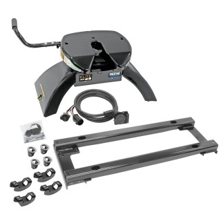 Elite Series Under Bed Fifth Wheel Rail KitCustom Fit Mounting Brackets Elite Series Fifth Wheel 18K (Pre-Assembled) 90 Degree Fifth Wheel Adapter Harness Installation Hardware Installation Instructions 30852 30142 Reese Reese Elite Rails 18K 5th Wheel H Reese Elite Rails 18K 5th Wheel Hitch for 10-12 Dodge Ram 2500 3500 with 7-Way Wiring Installation Kit Under-Bed Fifth Wheel Trailer Hitch