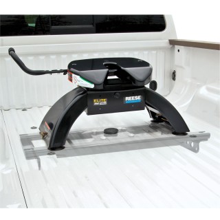 Elite Series Under Bed Fifth Wheel Rail KitCustom Fit Mounting Brackets Elite Series Fifth Wheel 26.5K (Pre-Assembled) 90 Degree Fifth Wheel Adapter Harness Installation Hardware Installation Instructions 30061 30871 Reese Reese Elite Rails 26.5K 5th Whee Reese Elite Rails 26.5K 5th Wheel Hitch for 99-10 Chevy Silverado GMC Sierra with 7-Way Wiring Installation Kit Under-Bed for Fifth Wheel Trailer Hitch