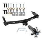 Custom Fit Trailer Hitch Tri-Ball Trailer Hitch Ball Mount w/ Pin/Clip 33009 7031400 63240 Reese Trailer Tow Hitch Receiver 94-98 Dodge Van B Series 99-03 Ram Van 1500 2500 3500 w/Tri-Ball Triple Ball 1-7/8" 2" 2-5/16" 94 95 96 97 98 99 00 Reese Trailer Tow Hitch Receiver For 94-98 Dodge Van B Series 99-03 Ram Van 1500 2500 3500 w/Tri-Ball Triple Ball 1-7/8" 2" 2-5/16"