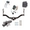 Custom Fit Trailer Hitch Wiring Harness (Plug & Play) 2" Drop Ball-Mount w/ Pin/Clip 2" Chrome Ball Security Lock Pin Rubber Hitch Plug Cover Installation Hardware Installation Instructions 33050 118361 21536 7054430 7000600 Reese Trailer To Reese Trailer Tow Hitch For 96-04 Nissan Pathfinder 97-03 Infiniti QX4 Deluxe Package Wiring 2" Ball and Lock
