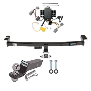Custom Fit Trailer Hitch Wiring Harness (Plug & Play) 2" Drop Ball-Mount w/ Pin/Clip 2" Chrome Ball Installation Hardware Installation Instructions 33073 118411 21536 Reese Trailer Tow Hitch 05-14 Volvo XC90 Complete Package Wiring and 2&qu Reese Trailer Tow Hitch For 05-14 Volvo XC90 Complete Package w/ Wiring and 2" Ball