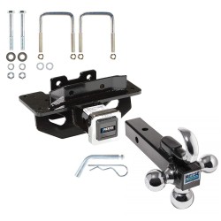 Reese Trailer Tow Hitch Receiver For 07-09 Chrysler Aspen 04-09 Dodge Durango w/Tri-Ball Triple Ball 1-7/8" 2" 2-5/16" Reese Trailer Tow Hitch Receiver For 07-09 Chrysler Aspen 04-09 Dodge Durango w/Tri-Ball Triple Ball 1-7/8" 2" 2-5/16"