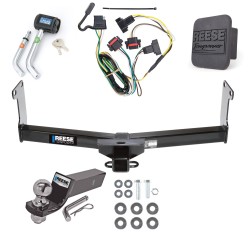 Reese Trailer Tow Hitch For 05-11 Dodge Dakota RAM Mitsubishi Raider Deluxe Package Wiring 2" Ball and Lock Reese Trailer Tow Hitch For 05-11 Dodge Dakota RAM Mitsubishi Raider Deluxe Package Wiring 2" Ball and Lock
