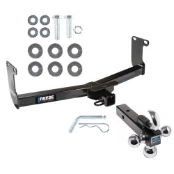 Reese Trailer Tow Hitch Receiver For 05-10 Dodge Dakota 06-09 Mitsubishi Raider 11 RAM Dakota w/Tri-Ball Triple Ball 1-7/8" 2" 2-5/16" Reese Trailer Tow Hitch Receiver For 05-10 Dodge Dakota 06-09 Mitsubishi Raider 11 RAM Dakota w/Tri-Ball Triple Ball 1-7/8" 2" 2-5/16"