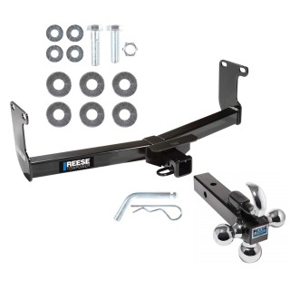 Custom Fit Trailer Hitch Tri-Ball Trailer Hitch Ball Mount w/ Pin/Clip 33092 7031400 63240 Reese Trailer Tow Hitch Receiver 05-10 Dodge Dakota 06-09 Mitsubishi Raider 11 RAM Dakota w/Tri-Ball Triple Ball 1-7/8" 2" 2-5/16" 05 06 07 08 09 10 Reese Trailer Tow Hitch Receiver For 05-10 Dodge Dakota 06-09 Mitsubishi Raider 11 RAM Dakota w/Tri-Ball Triple Ball 1-7/8" 2" 2-5/16"