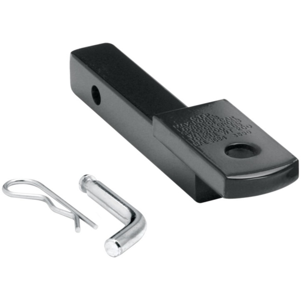 3590 Draw-Tite Trailer Hitch Ball Mount 2000 lbs. Capacity Fits 1-1/4 inch Receiver 5/8 inch Rise Black Class I 1-1/4" Trailer Hitch Drawbar Ball Mount Kit 2000 lbs 6-5/8" Long 5/8" Rise w/ Pin/Clip