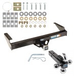 Custom Fit Trailer Hitch Tri-Ball Trailer Hitch Ball Mount w/ Pin/Clip 36025 7031400 63240 Reese Trailer Tow Hitch Receiver 71-93 Dodge D/W Series 75- F-150 250 1997 F-250 350 HD w/Tri-Ball Triple Ball 1-7/8" 2" 2-5/16" 71 72 73 74 75 76 77 Reese Trailer Tow Hitch Receiver For 71-93 Dodge D/W Series 75-96 Ford F-150 250 1997 F-250 350 HD w/Tri-Ball Triple Ball 1-7/8" 2" 2-5/16"