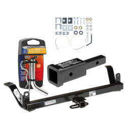 Trailer Tow Hitch For 89-98 Ford Thunderbird Lincoln Mark VIII Mercury Cougar w/ 2" Adapter and Pin/Clip Trailer Tow Hitch For 89-98 Ford Thunderbird Lincoln Mark VIII Mercury Cougar w/ 2" Adapter and Pin/Clip