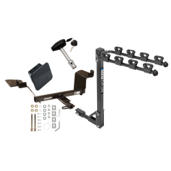 Trailer Tow Hitch w/ 4 Bike Rack For 97-04 Buick Regal 97-08 Pontiac Grand Prix tilt away adult or child arms fold down carrier w/ Lock and Cover Trailer Tow Hitch w/ 4 Bike Rack For 97-04 Buick Regal 97-08 Pontiac Grand Prix tilt away adult or child arms fold down carrier w/ Lock and Cover