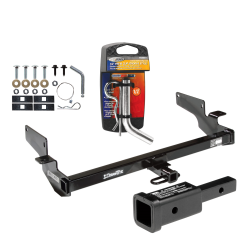 Trailer Tow Hitch For 00-05 Cadillac DeVille 06-11 DTS w/ 2" Adapter and Pin/Clip