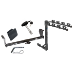 Custom Fit Trailer Hitch 4 Bike Carrier Security Lock Pin Rubber Hitch Plug Cover Installation Hardware Installation Instructions 36297 1393100G 580407 2211 Draw-Tite Trailer Tow Hitch 4 Bike Rack 01-09 Volvo S60 01-07 V70 03-07 XC70 tilt away adult or Trailer Tow Hitch w/ 4 Bike Rack For 01-09 Volvo S60 01-07 V70 03-07 XC70 tilt away adult or child arms fold down carrier w/ Lock and Cover