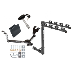 Trailer Tow Hitch w/ 4 Bike Rack For 05-09 Subaru Legacy Sedan Wagon Class 2 tilt away adult or child arms fold down carrier w/ Lock and Cover Trailer Tow Hitch w/ 4 Bike Rack For 05-09 Subaru Legacy Sedan Wagon Class 2 tilt away adult or child arms fold down carrier w/ Lock and Cover