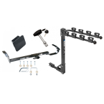 Custom Fit Trailer Hitch 4 Bike Carrier Security Lock Pin Rubber Hitch Plug Cover Installation Hardware Installation Instructions 36336 1393100G 580407 2211 Draw-Tite Trailer Tow Hitch 4 Bike Rack 92-06 Toyota Camry Avalon Solara Lexus ES300 ES330 tilt Trailer Tow Hitch w/ 4 Bike Rack For 92-06 Toyota Camry Avalon Solara Lexus ES300 ES330 tilt away adult or child arms fold down carrier w/ Lock and Cover
