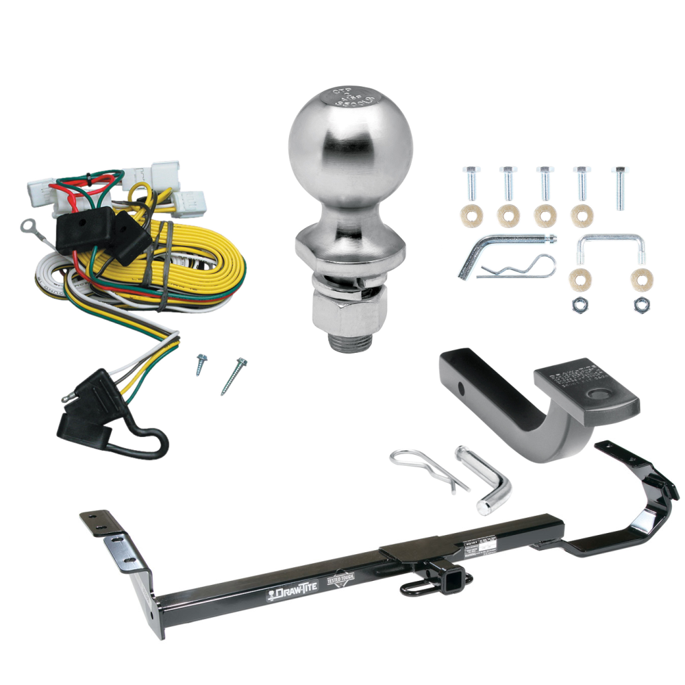Trailer Tow Hitch For 97-01 Toyota Camry 4 Dr. Sedan Complete 1997 Toyota Camry Trailer Hitch