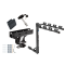 Custom Fit Trailer Hitch 4 Bike Carrier Security Lock Pin Rubber Hitch Plug Cover Installation Hardware Installation Instructions 36362 1393100G 580407 2211 Draw-Tite Trailer Tow Hitch 4 Bike Rack 05-10 Jeep Commander Grand Cherokee Except SRT-8 tilt aw Trailer Tow Hitch w/ 4 Bike Rack For 05-10 Jeep Commander Grand Cherokee Except SRT-8 tilt away adult or child arms fold down carrier w/ Lock and Cover