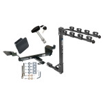 Custom Fit Trailer Hitch 4 Bike Carrier Security Lock Pin Rubber Hitch Plug Cover Installation Hardware Installation Instructions 36374 1393100G 580407 2211 Draw-Tite Trailer Tow Hitch 4 Bike Rack 97-05 Buick Century 05-09 Allure LaCrosse 98-02 Oldsmob Trailer Tow Hitch w/ 4 Bike Rack For 97-05 Buick Century 05-09 Allure LaCrosse 98-02 Oldsmobile Intrigue tilt away adult or child arms fold down carrier w/ Lock and Cover