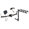 Custom Fit Trailer Hitch 4 Bike Carrier Security Lock Pin Rubber Hitch Plug Cover Installation Hardware Installation Instructions 36408 1393100G 580407 2211 Draw-Tite Trailer Tow Hitch 4 Bike Rack 05-17 Chevy Equinox GMC Terrain Pontiac Torrent Saturn V Trailer Tow Hitch w/ 4 Bike Rack For 05-17 Chevy Equinox GMC Terrain Pontiac Torrent Saturn Vue tilt away adult or child arms fold down carrier w/ Lock and Cover