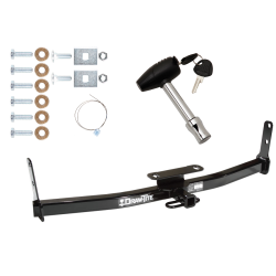 Trailer Tow Hitch For 05-17 Chevy Equinox GMC Terrain 06-09 Torrent 02-07 Vue w/ Security Lock Pin Key Trailer Tow Hitch For 05-17 Chevy Equinox GMC Terrain 06-09 Torrent 02-07 Vue w/ Security Lock Pin Key