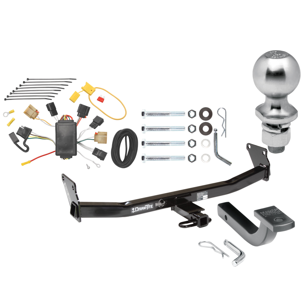 JEEP COMPASS 2006-2011 MK49 Detachable Horizontal Towbar with Electric Kit 7Pin