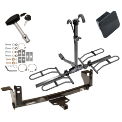 Trailer Tow Hitch For 05-09 Pontiac G6 Platform Style 2 Bike Rack Hitch Lock and Cover Trailer Tow Hitch For 05-09 Pontiac G6 Platform Style 2 Bike Rack Hitch Lock and Cover