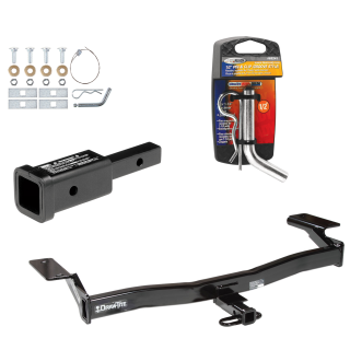 Custom Fit Trailer Hitch Trailer Hitch Adapter Trailer Hitch Pin and Clip Installation Hardware Installation Instructions 36447 80303 63241 Draw-Tite Trailer Tow Hitch 07-10 Edge Lincoln MKX 2" Adapter and Pin/Clip 07 08 09 10 2007 2008 2009 2010 Trailer Tow Hitch For 07-10 Ford Edge Lincoln MKX w/ 2" Adapter and Pin/Clip