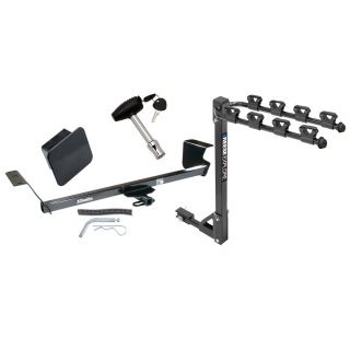 Custom Fit Trailer Hitch 4 Bike Carrier Security Lock Pin Rubber Hitch Plug Cover Installation Hardware Installation Instructions 36455 1393100G 580407 2211 Draw-Tite Trailer Tow Hitch 4 Bike Rack 08-20 Dodge Grand Caravan 08-16 Chrysler Town Country 21 Trailer Tow Hitch w/ 4 Bike Rack For 08-20 Dodge Grand Caravan 08-16 Chrysler Town Country 21-23 Grand Caravan 12-15 Ram C/V 09-14 VW Routan tilt away adult or child arms fold down carrier w/ Lock and Cover