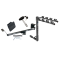 Custom Fit Trailer Hitch 4 Bike Carrier Security Lock Pin Rubber Hitch Plug Cover Installation Hardware Installation Instructions 36455 1393100G 580407 2211 Draw-Tite Trailer Tow Hitch 4 Bike Rack 08-20 Dodge Grand Caravan 08-16 Chrysler Town Country 21 Trailer Tow Hitch w/ 4 Bike Rack For 08-20 Dodge Grand Caravan 08-16 Chrysler Town Country 21-23 Grand Caravan 12-15 Ram C/V 09-14 VW Routan tilt away adult or child arms fold down carrier w/ Lock and Cover