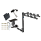 Custom Fit Trailer Hitch 4 Bike Carrier Security Lock Pin Rubber Hitch Plug Cover Installation Hardware Installation Instructions 36474 1393100G 580407 2211 Draw-Tite Trailer Tow Hitch 4 Bike Rack 09-18 Volkswagen Tiguan Class 2 tilt away adult or child Trailer Tow Hitch w/ 4 Bike Rack For 09-18 Volkswagen Tiguan Class 2 tilt away adult or child arms fold down carrier w/ Lock and Cover
