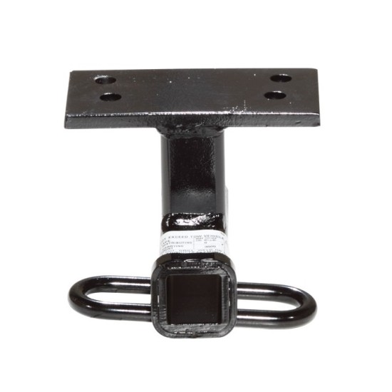 Trailer Tow Hitch w/ 4 Bike Rack For 09-18 Volkswagen Tiguan Class 2 tilt away adult or child arms fold down carrier w/ Lock and Cover