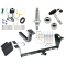 Custom Fit Trailer Hitch Draw-Bar w/ Pin/Clip Wiring Harness (Requires Splicing) Interchangeable 2" & 1-7/8" Ball Security Lock Pin Rubber Hitch Plug Cover Installation Hardware Installation Instructions 364860 119148 63802 580407 2211 Draw Trailer Tow Hitch For 12-14 Hyundai Genesis 4 Dr Sedan Ultimate Package w/ Wiring Draw Bar Kit Interchange 2" 1-7/8" Ball Lock and Cover