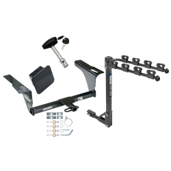 Trailer Tow Hitch w/ 4 Bike Rack For 10-19 Subaru Outback Wagon 10-20 Legacy Sedan tilt away adult or child arms fold down carrier w/ Lock and Cover Trailer Tow Hitch w/ 4 Bike Rack For 10-19 Subaru Outback Wagon 10-20 Legacy Sedan tilt away adult or child arms fold down carrier w/ Lock and Cover