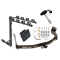 Custom Fit Trailer Hitch 4 Bike Carrier Security Lock Pin Rubber Hitch Plug Cover Installation Hardware Installation Instructions 36501 1393100G 580407 2211 Draw-Tite Trailer Tow Hitch 4 Bike Rack 05-12 Escape Mazda Tribute Mercury Mariner tilt away adu Trailer Tow Hitch w/ 4 Bike Rack For 05-12 Ford Escape Mazda Tribute Mercury Mariner tilt away adult or child arms fold down carrier w/ Lock and Cover