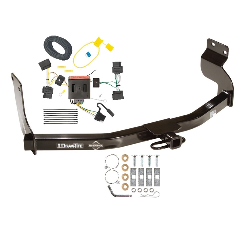 Trailer Tow Hitch w/ Wiring Kit For 08-12 Ford Escape ... mazda tribute trailer wiring 