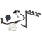 Custom Fit Trailer Hitch 4 Bike Carrier Security Lock Pin Rubber Hitch Plug Cover Installation Hardware Installation Instructions 36512 1393100G 580407 2211 Draw-Tite Trailer Tow Hitch 4 Bike Rack 09-16 Toyota Venza Class 2 tilt away adult or child arms Trailer Tow Hitch w/ 4 Bike Rack For 09-16 Toyota Venza Class 2 tilt away adult or child arms fold down carrier w/ Lock and Cover